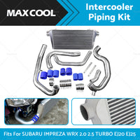 Intercooler Piping Kit For Subaru Impreza WRX 2. 0 2. 5  EJ20 EJ25 Tubro