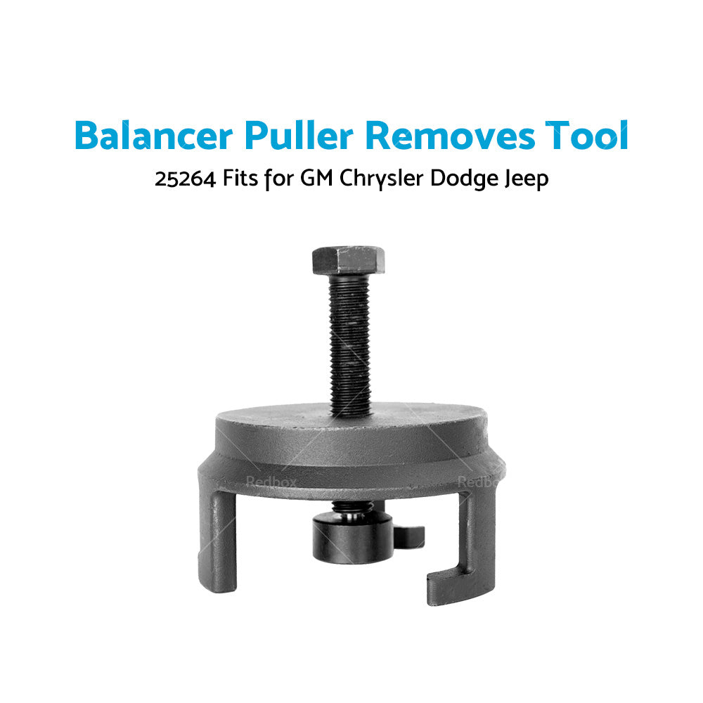 25264 Harmonic Balancer Puller Crank Pulley Puller Quickly Removes Tool For GM