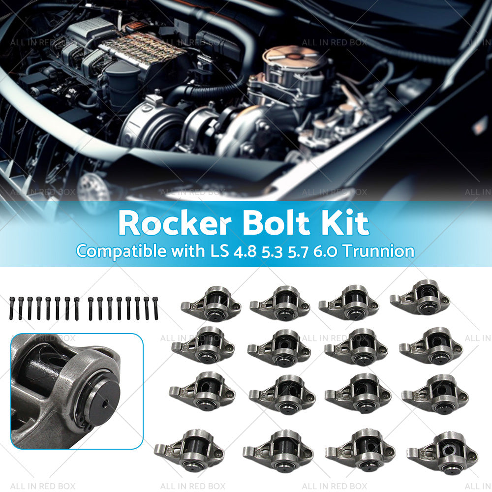 Rocker Arms with Upgraded Trunion Kit Installed Suitable for LS 4. 8 5. 3 5. 7 6. 0