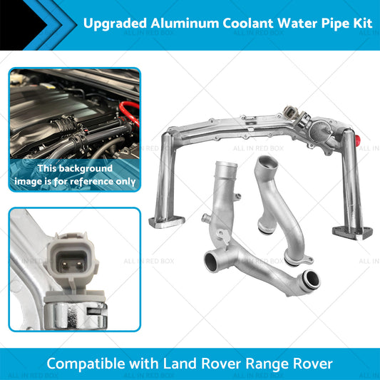 Upgraded Aluminum Coolant Water Pipe Kit Suitable for Land Rover Range Rover 3L