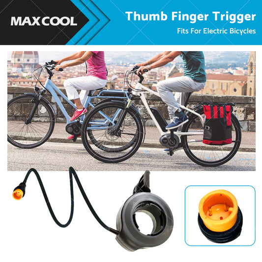 1 Pc Waterproof Thumb Finger Trigger Throttle For Electric Bike Ebike Scooter AU