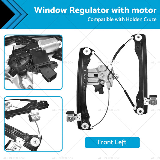 Front Left Window Regulator With Motor 7Pin Suitablefor Holden Cruze JG JH 09-16