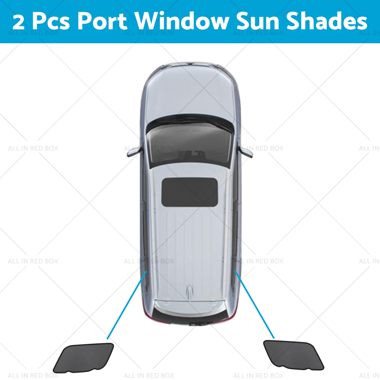 {{ Front Rear Port Window Magnetic Sun Shade Suitable for Kia Carnival KA4 20-23 }} - Buy Car Parts Online at {{ Kaka Auto Parts }}.