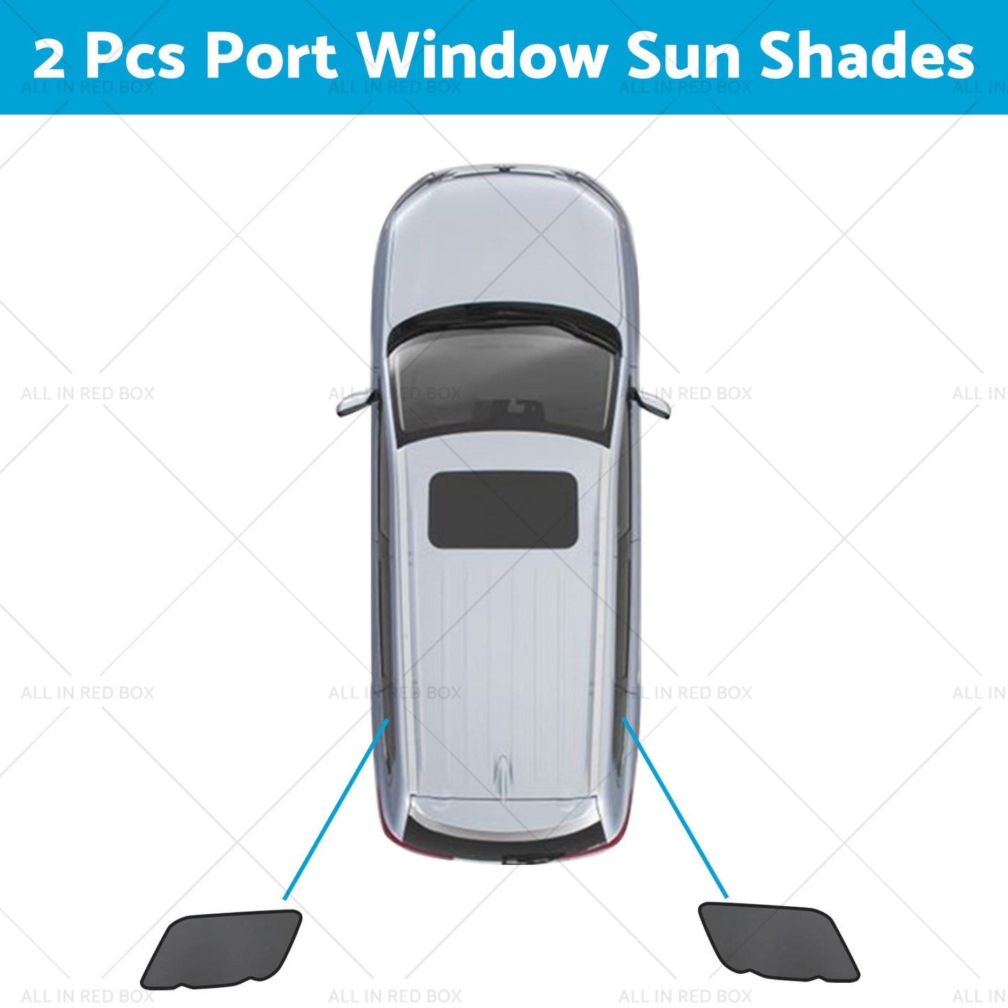 {{ Front Rear Port Window Magnetic Sun Shade Suitable for Kia Carnival KA4 20-23 }} - Buy Car Parts Online at {{ Kaka Auto Parts }}.