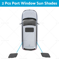 {{ Front Rear Port Window Magnetic Sun Shade Suitable for Kia Carnival KA4 20-23 }} - Buy Car Parts Online at {{ Kaka Auto Parts }}.