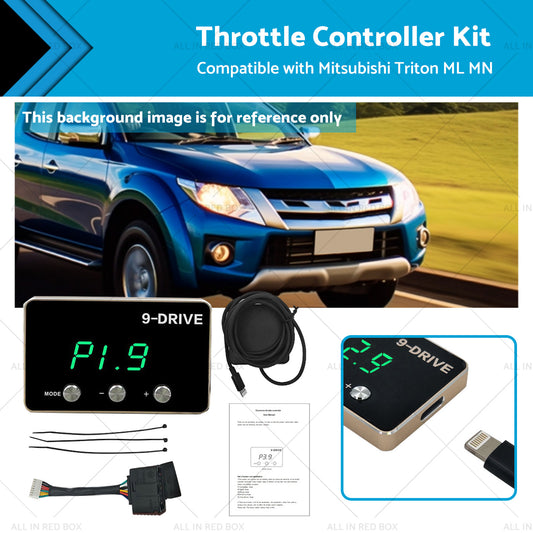 EVC Throttle Controller Kit Suitable for Mitsubishi Triton ML MN 2006-2015