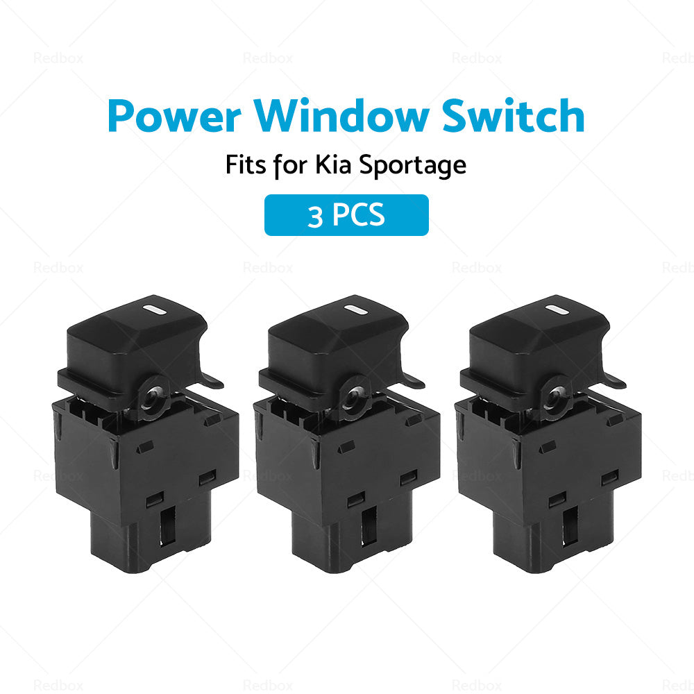 3x Passenger Side Power Window Switch 93580-3W000 Fit For Kia Sportage 2010-2015