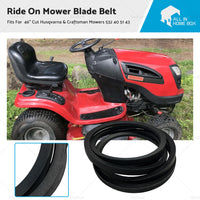 Ride On Mower Blade Belt For 46 inch  Cut Husqvarna  and  Craftsman Mowers 532 40 51 43