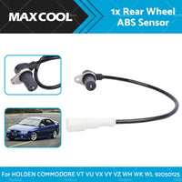 1x Rear Wheel ABS Sensor for HOLDEN COMMODORE VT VU VX VY VZ WH WK WL 92050125