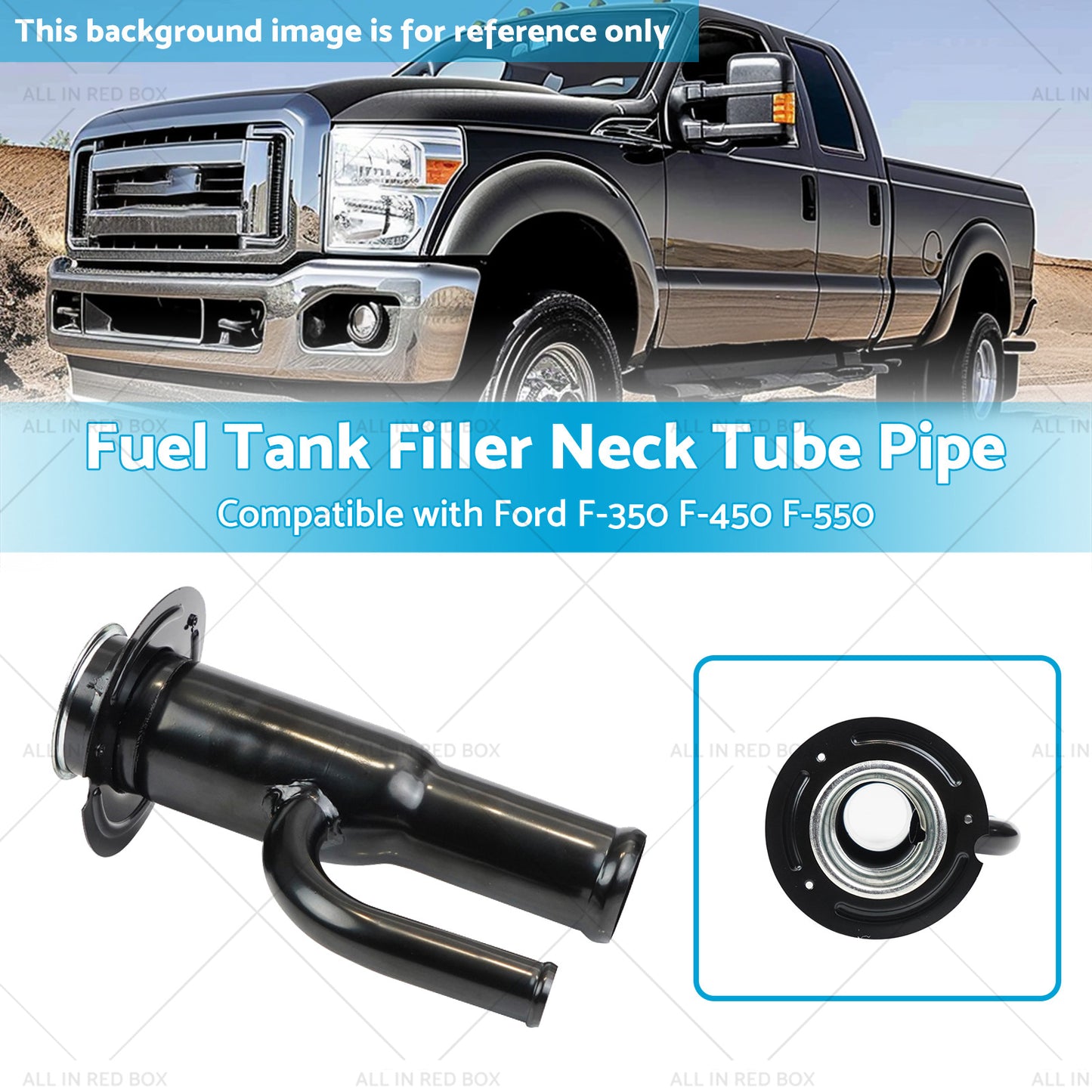 Fuel Tank Filler Neck Tube Pipe Suitable for Ford F-350 F-450 F-550 2005-2007