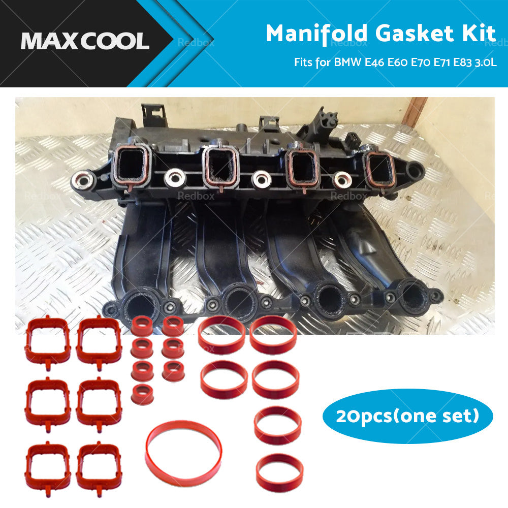 Intake Inlet Manifold Gasket Kit for BMW E83 X3 E70 X5 E71 X6 3 5 Series E46 E60