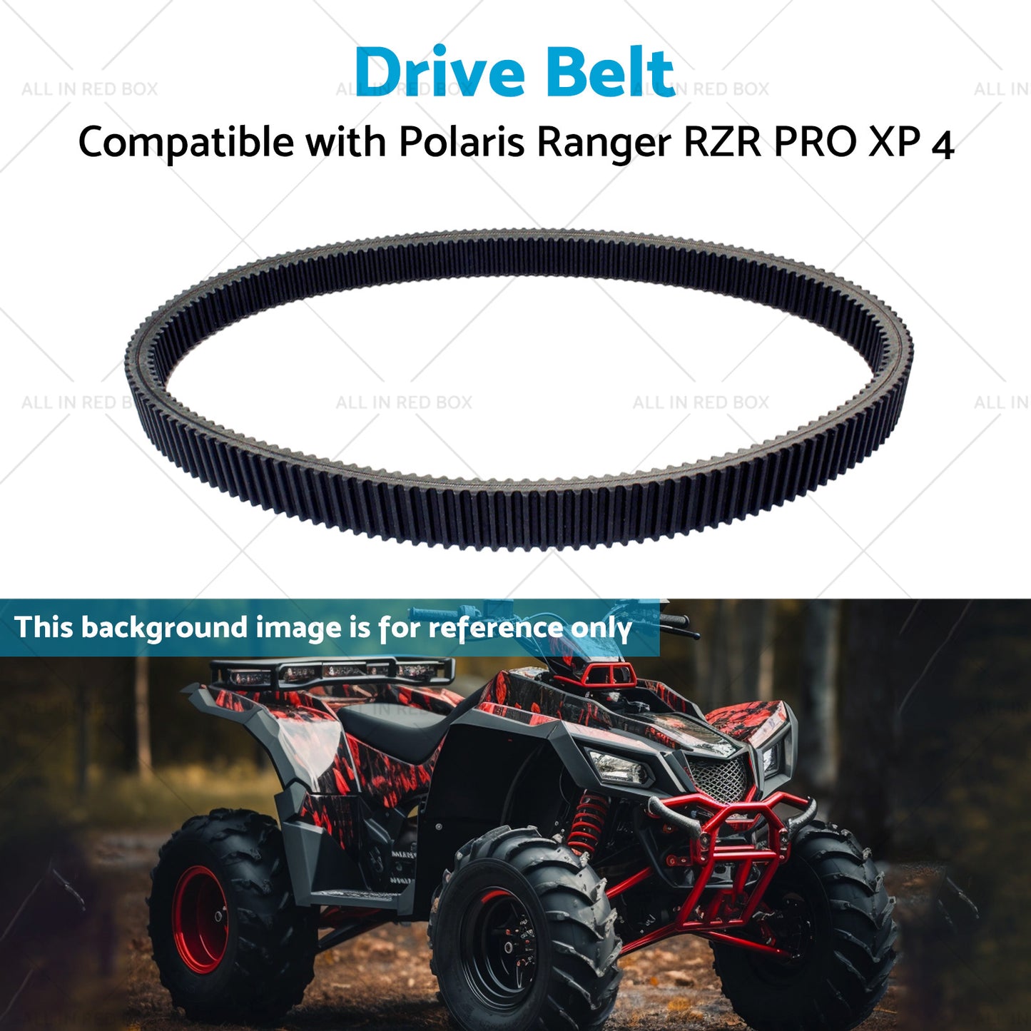 3211202 Drive Belt Suitable for RZR PRO XP 4 RZR Pro XP Turbo S S 4 2015-2023