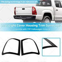 Rear Light Cover Housing Trim Surrounds Suitable for VW Volkswagen Amarok 09-22