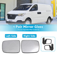 Pair LH RH Left Right Side Mirror Glass For Hyundai iMax iLoad TQ 2008-Onward