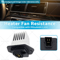 Heater Fan Resistance Suitable for 2. 5i Mitsubishi L200  05  Pajero Sport  08