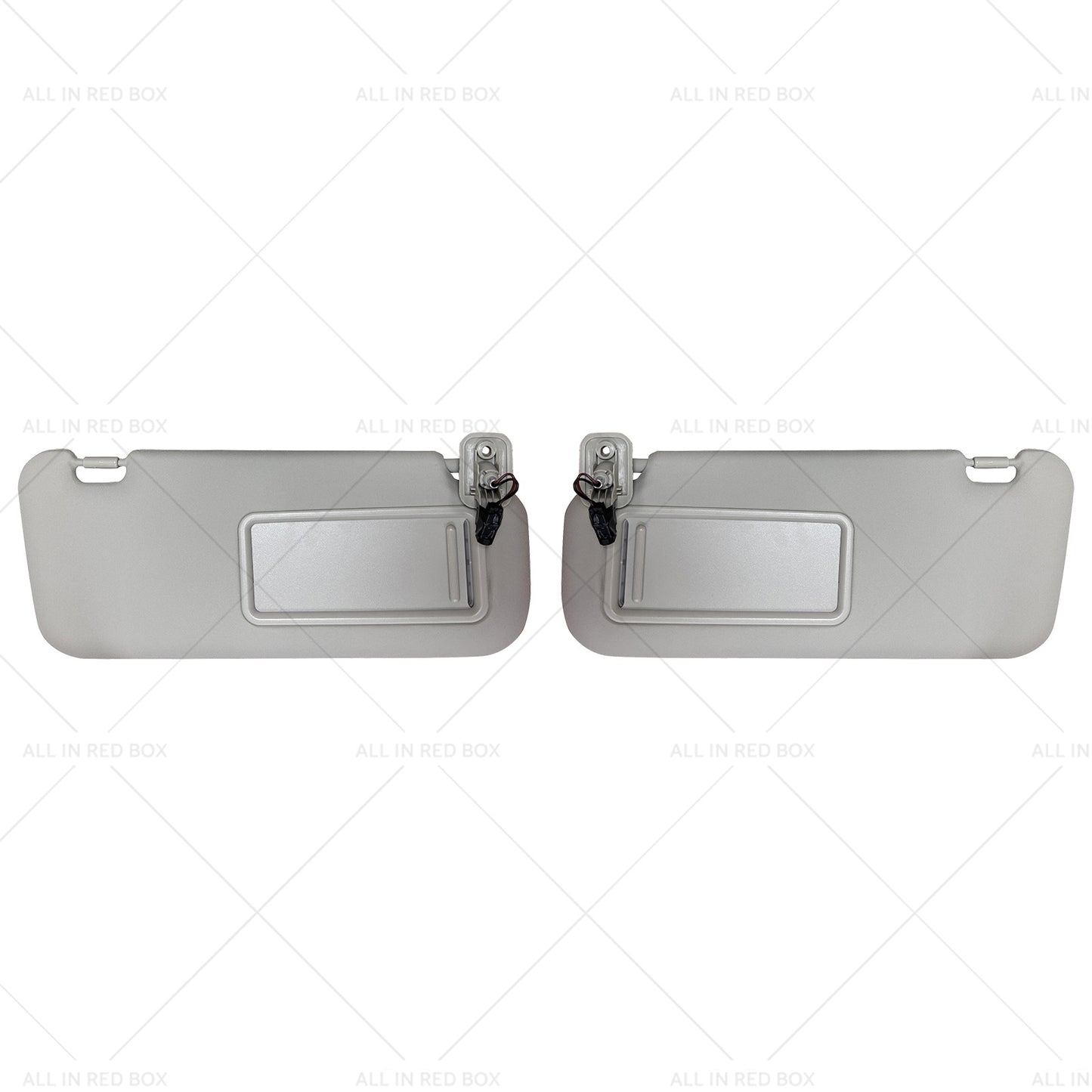 BBM369270C75 2x Right and Left Side Sun Visors With Light Suitable for 10-13 Mazda 3