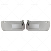 BBM369270C75 2x Right and Left Side Sun Visors With Light Suitable for 10-13 Mazda 3