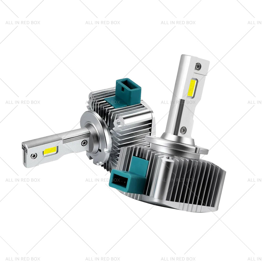 {{ Pair of D3S LED Headlight Bulbs Conversion Kit Replace HID Xenon Lamps 90W 2pcs }} - Buy Car Parts Online at {{ Kaka Auto Parts }}.