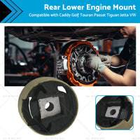 Rear Lower Engine Mount Suitable For Caddy Golf Touran Passat Tiguan Jetta VW