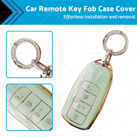 TPU Car Remote Key Fob Case Cover Suitable For Chery Omoda 5 Green