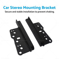 Car Stereo Side Trims Brackets 2Din Double Fascia Facia Dash Suitable For Toyota