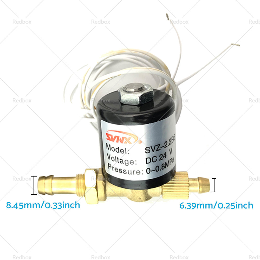 2 Way Solenoid Valve 0-0.8Mpa For Argon Welding Machines - VZCT-2.2 24VDC