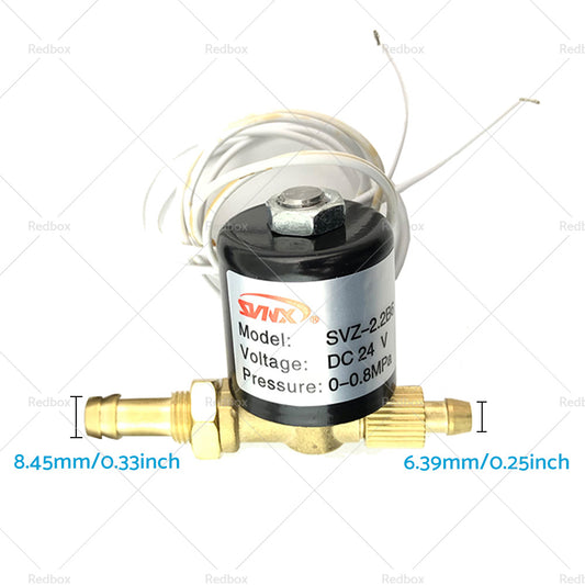 2 Way Solenoid Valve 0-0.8Mpa For Argon Welding Machines - VZCT-2.2 24VDC