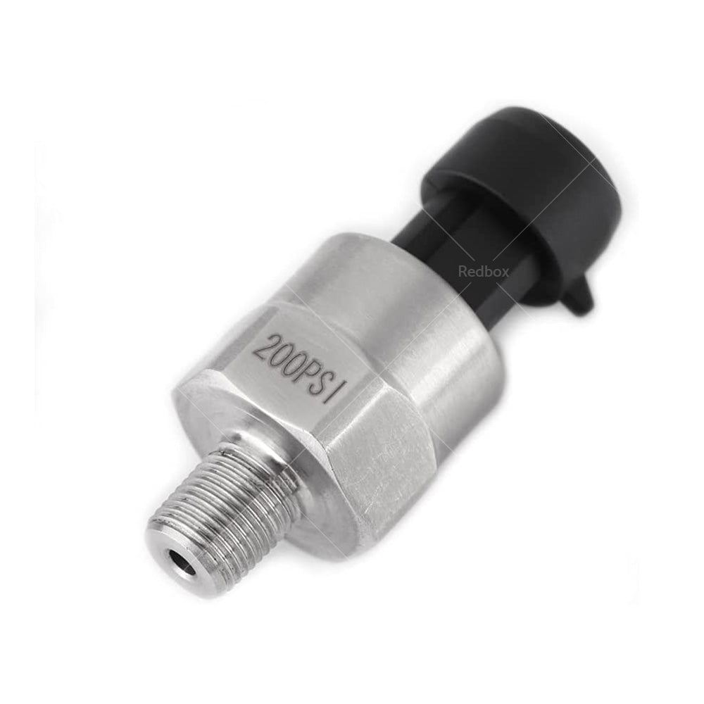 200PSI 5V Pressure Transducer Sender Sensor Stainless Steel for Air Oil Fuel AU