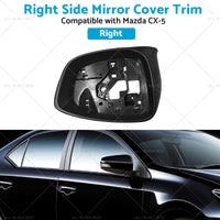 Right Side Mirror Cover Trim Frame Suitable for Mazda CX5 CX-5 KE 02 12-11 14 RH