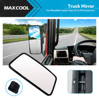 Truck Mirror For Mitsubishi Canter Fuso FE7  and  FE8 2005-2011 340MM x 165MM L or R