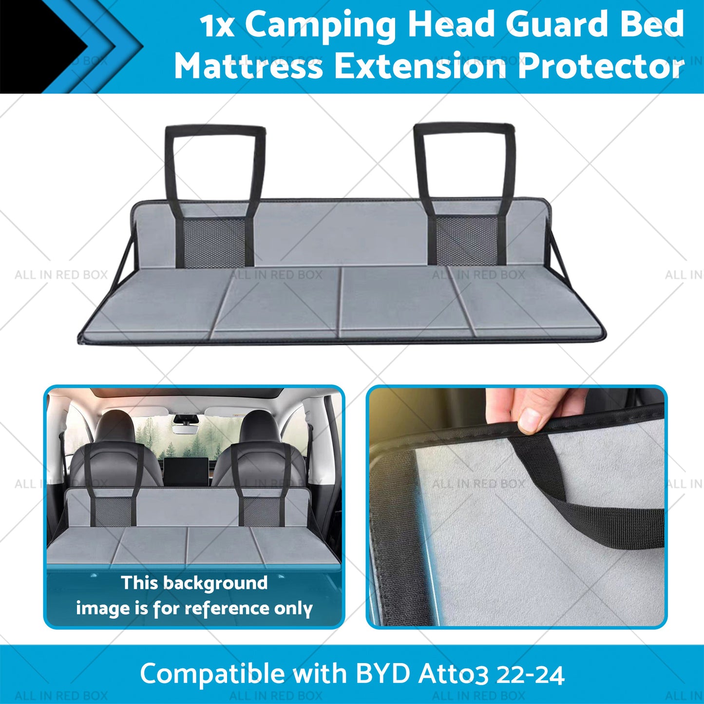 {{ Camping Head Guard Bed Mattress Extension Protector Suitable for BYD Atto3 22-24 }} - Buy Car Parts Online at {{ Kaka Auto Parts }}.