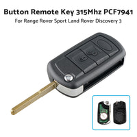 For Range Rover Sport Land Rover Discovery 3 Button Remote Key 315Mhz PCF7941