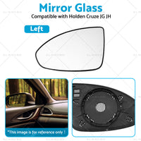 Left Side Mirror Glass With Base Suitable for Holden Cruze JG JH 2009-2016