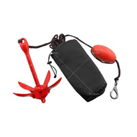 1. 5KG PWC FOLDING ANCHOR KIT- GRAPNEL or ROPE or FLOAT or HOOK - Kayak or Boat or Jet Ski or Canoe