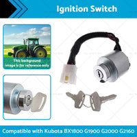 {{ Ignition Switch 66101-55200 Suitable for Kubota BX1800 G1900 G2000 66101-55200 }} - Buy Car Parts Online at {{ Kaka Auto Parts }}.