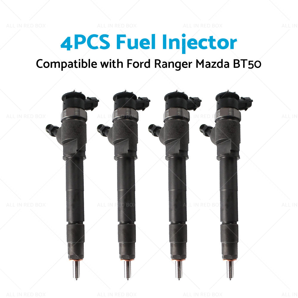 4PCS Diesel Fuel Injector Suitable for Mazda BT50 Ford Ranger PK PJ 0445110250