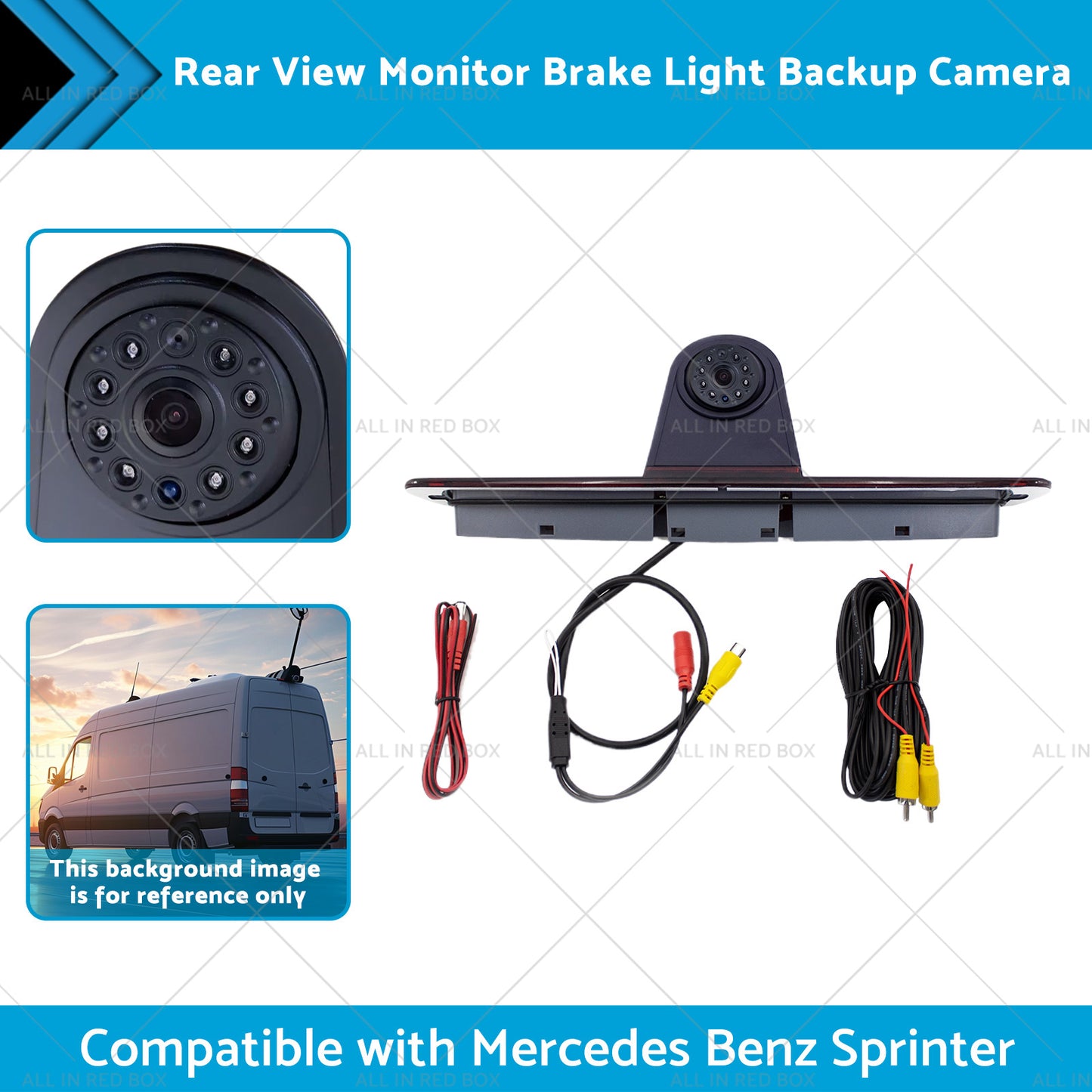 Rear View Brake Light Backup Camera Suitable for Mercedes Benz Sprinter