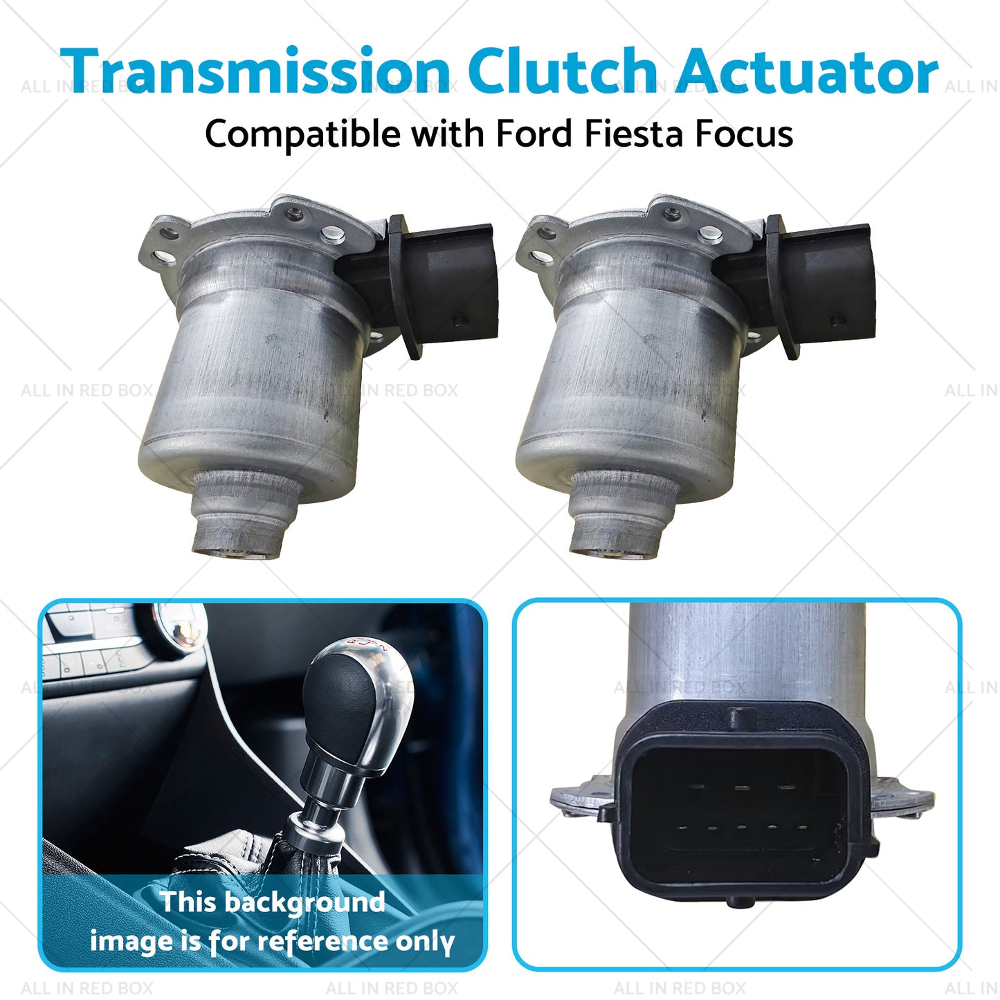 2PCS Automatic Clutch Actuator Transmission Suitable for Ford Fiesta Focus 11-17