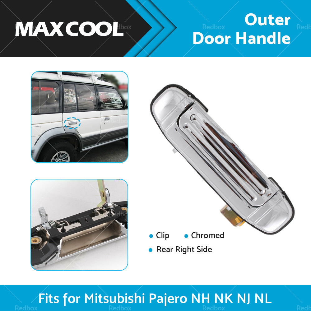 CLIP REAR RIGHT Outer Door Handle for Mitsubishi Pajero NH NK NJ NL 1991-2000