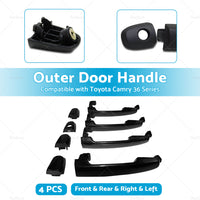 Outer Door Handles Front Rear LH RH Suitable for Toyota Camry 36 Series 02-06