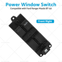 Master Power Window Switch 10 Pin Suitable For Ford Ranger Mazda BT-50 2006-2012