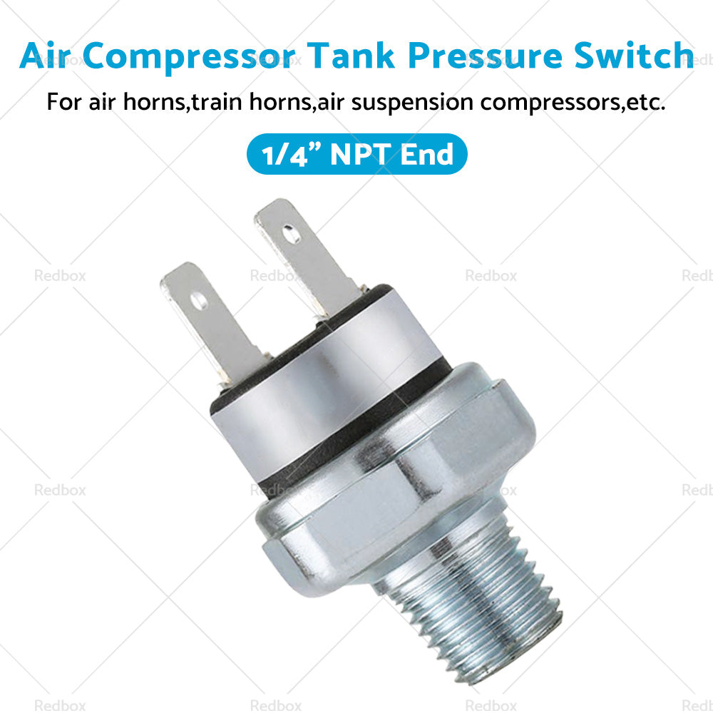 1 4inch NPT End Air Compressor Pressure Tank Control Switch Off Valve 90-120PSI