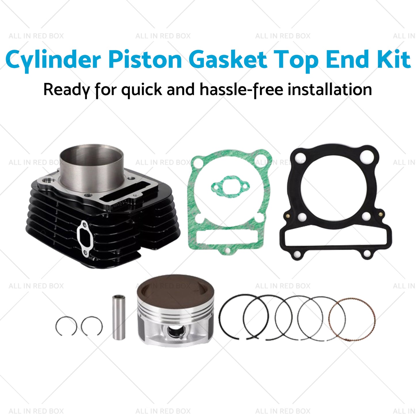 Cylinder Piston Gasket Top End Kit Suitable For Yamaha Big Bear 350 2x4 4x4