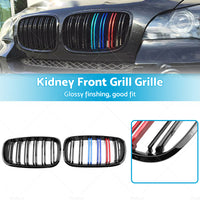 Kidney Front Grill Grille Suitable For M Color BMW E70 X5 E71 X6 2007-2013