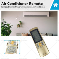 {{ Universal Replacement Suitable for Kelvinator Air Conditioner Remote Control }} - Buy Car Parts Online at {{ Kaka Auto Parts }}.