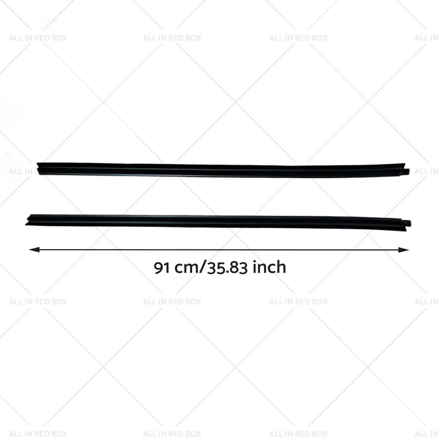 Front Door Seal Weatherstrip Rubber Suitable for Toyota Hilux 2-Door Ute 05-15