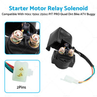 Starter Motor Relay Solenoid 110cc 150cc 250cc PIT PRO Quad Dirt Bike ATV Buggy